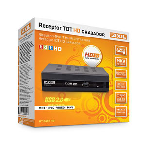 Recorder HD DTT Receiver Axil